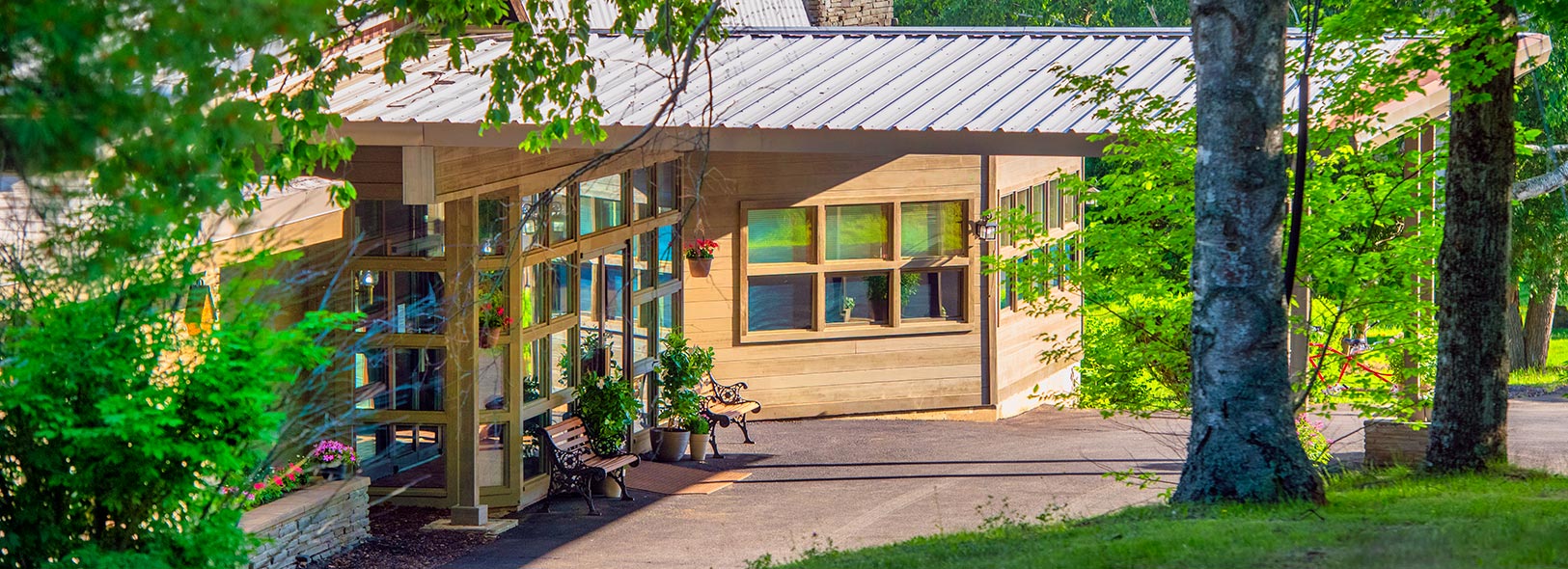 Entrance to Roaring Brook Ranch